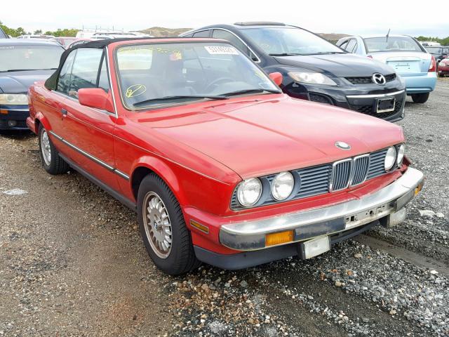 WBABB2302H1943634 - 1987 BMW 325 I AUTO RED photo 1