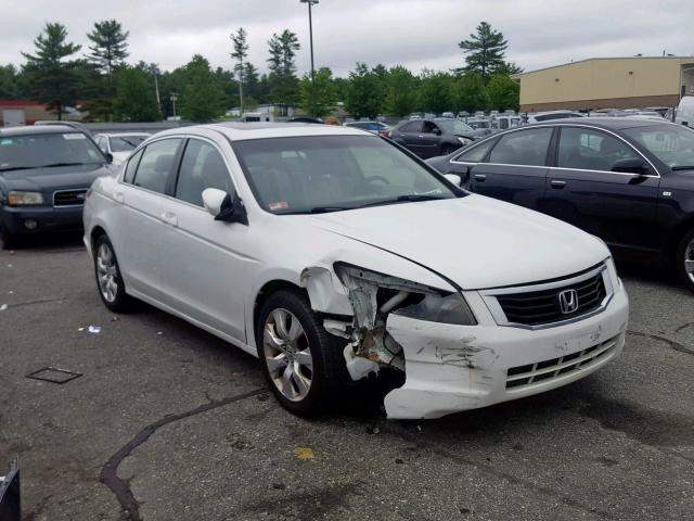 1HGCP26828A094147 - 2008 HONDA ACCORD EXL WHITE photo 1