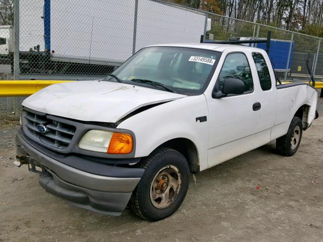 2FTRX17284CA82669 - 2004 FORD F-150 HERI WHITE photo 2