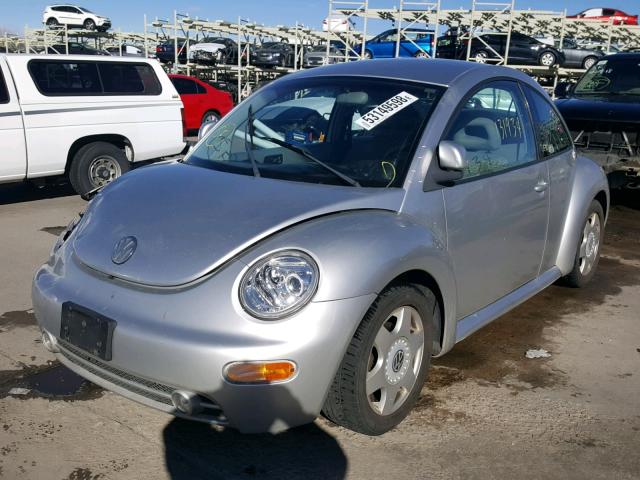 3VWBB61C3WM042292 - 1998 VOLKSWAGEN BEETLE SILVER photo 2