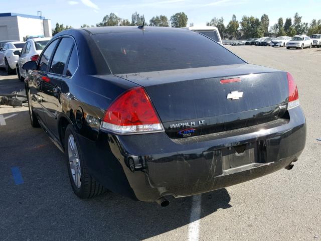 2G1WB5E39E1106360 - 2014 CHEVROLET IMPALA LIM BLACK photo 3