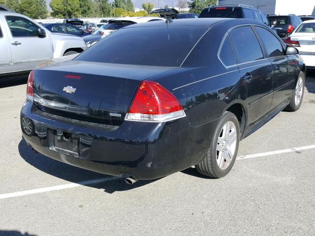 2G1WB5E39E1106360 - 2014 CHEVROLET IMPALA LIM BLACK photo 4