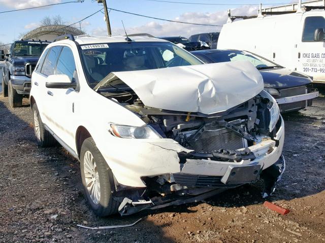 2LMDJ8JK8CBL09697 - 2012 LINCOLN MKX WHITE photo 1