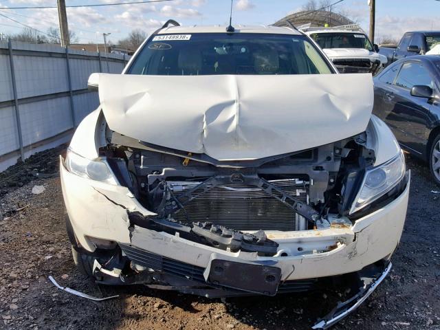 2LMDJ8JK8CBL09697 - 2012 LINCOLN MKX WHITE photo 9