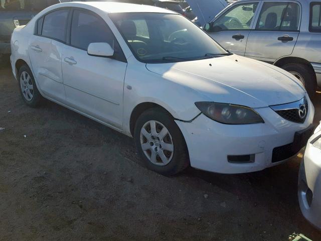 JM1BK12F881793242 - 2008 MAZDA 3 I WHITE photo 1