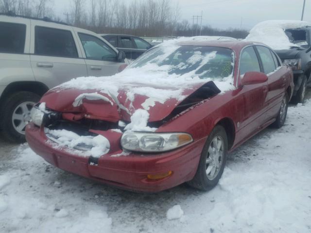 1G4HR54K13U236263 - 2003 BUICK LESABRE LI RED photo 2