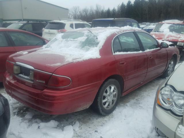 1G4HR54K13U236263 - 2003 BUICK LESABRE LI RED photo 4