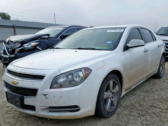 1G1ZD5EU9CF348992 - 2012 CHEVROLET MALIBU 2LT WHITE photo 2