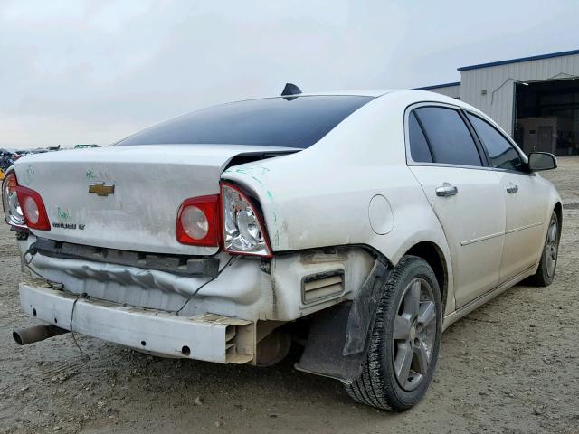 1G1ZD5EU9CF348992 - 2012 CHEVROLET MALIBU 2LT WHITE photo 4