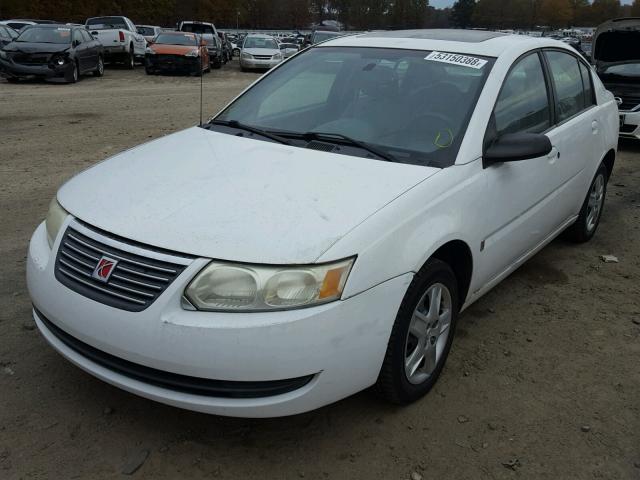 1G8AJ55F46Z168671 - 2006 SATURN ION WHITE photo 2