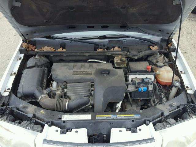 1G8AJ55F46Z168671 - 2006 SATURN ION WHITE photo 7