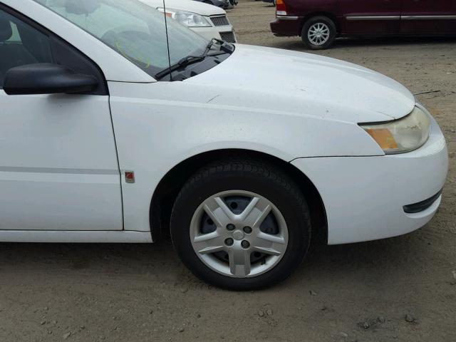 1G8AJ55F46Z168671 - 2006 SATURN ION WHITE photo 9