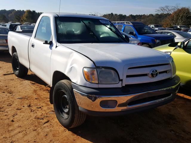 5TBJT321X5S467720 - 2005 TOYOTA TUNDRA WHITE photo 1