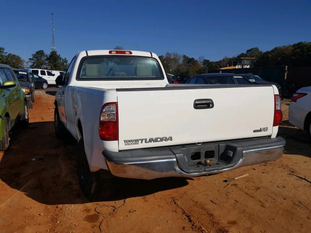 5TBJT321X5S467720 - 2005 TOYOTA TUNDRA WHITE photo 3