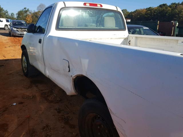 5TBJT321X5S467720 - 2005 TOYOTA TUNDRA WHITE photo 9