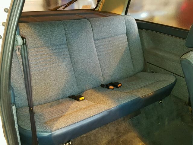 1VWAG017XGV042035 - 1986 VOLKSWAGEN GOLF WHITE photo 6