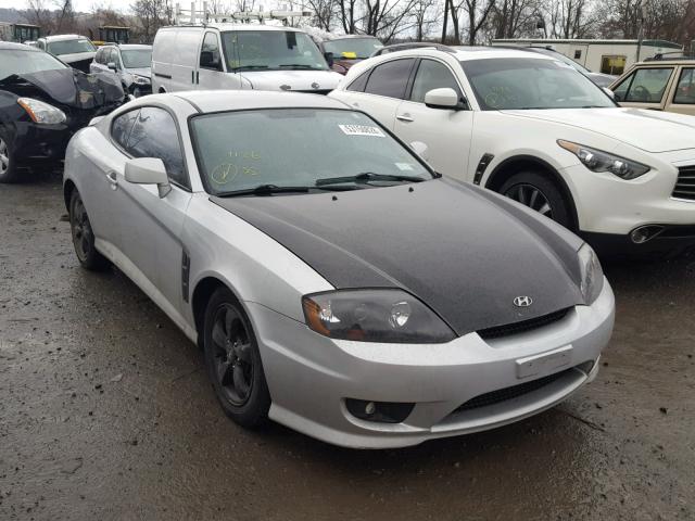 KMHHM65D26U226401 - 2006 HYUNDAI TIBURON GS SILVER photo 1