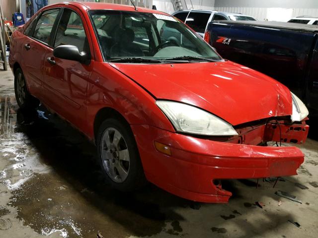 1FAFP383X2W267903 - 2002 FORD FOCUS ZTS RED photo 1