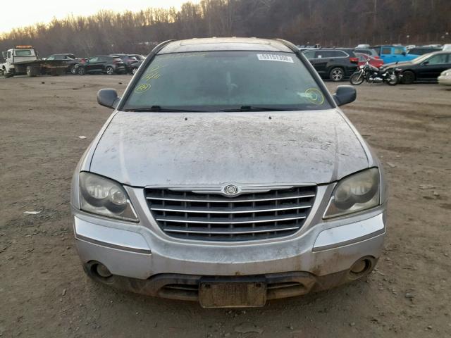 2C8GF68435R489271 - 2005 CHRYSLER PACIFICA T SILVER photo 9