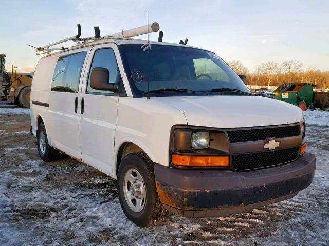 1GCEG15X931107480 - 2003 CHEVROLET EXPRESS G1 WHITE photo 1