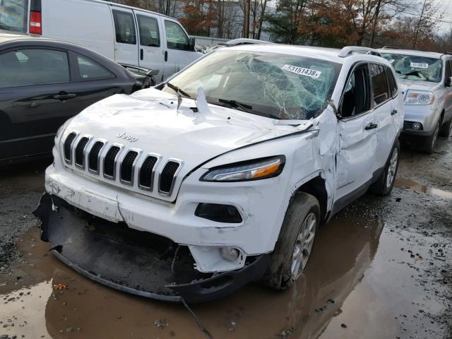 1C4PJMCB0HW565146 - 2017 JEEP CHEROKEE L WHITE photo 2