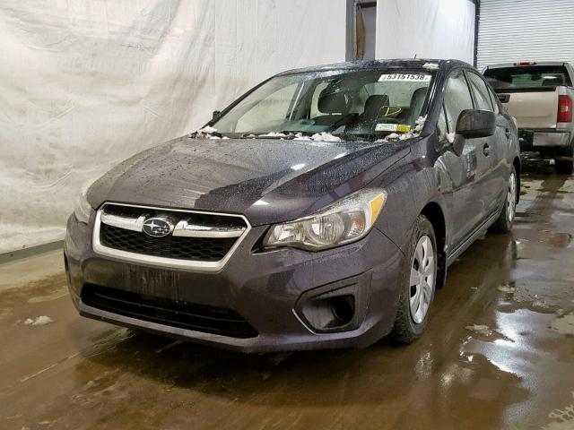 JF1GJAA65DH002909 - 2013 SUBARU IMPREZA BA CHARCOAL photo 2