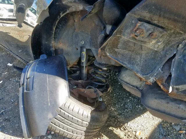 1G8AL55B17Z156762 - 2007 SATURN ION LEVEL BLACK photo 10