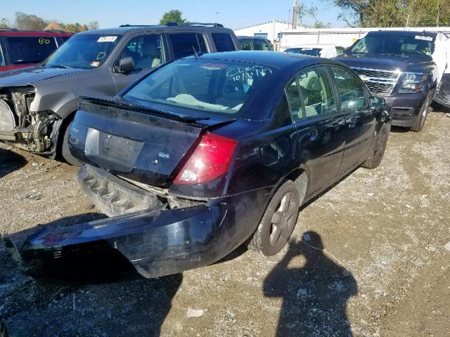 1G8AL55B17Z156762 - 2007 SATURN ION LEVEL BLACK photo 4