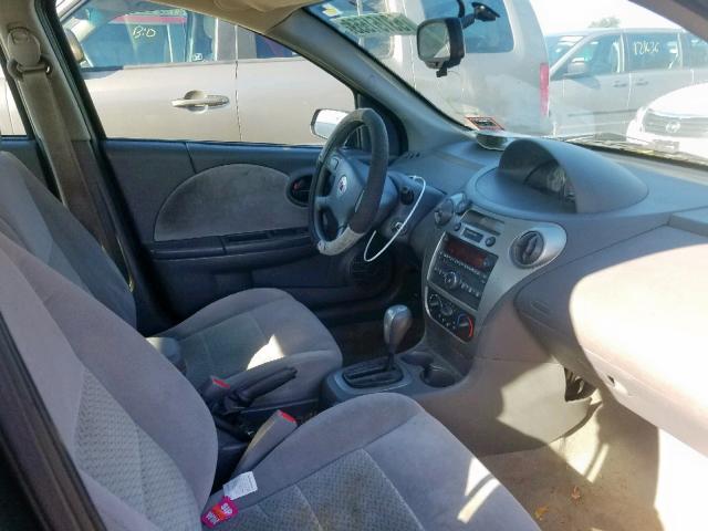 1G8AL55B17Z156762 - 2007 SATURN ION LEVEL BLACK photo 5