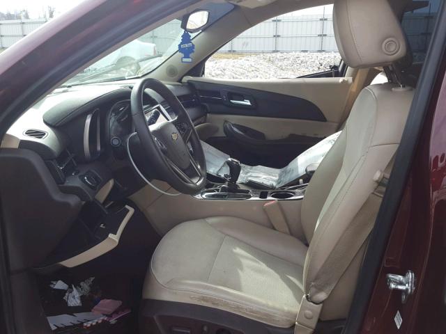 1G11C5SL2FF313839 - 2015 CHEVROLET MALIBU 1LT RED photo 5