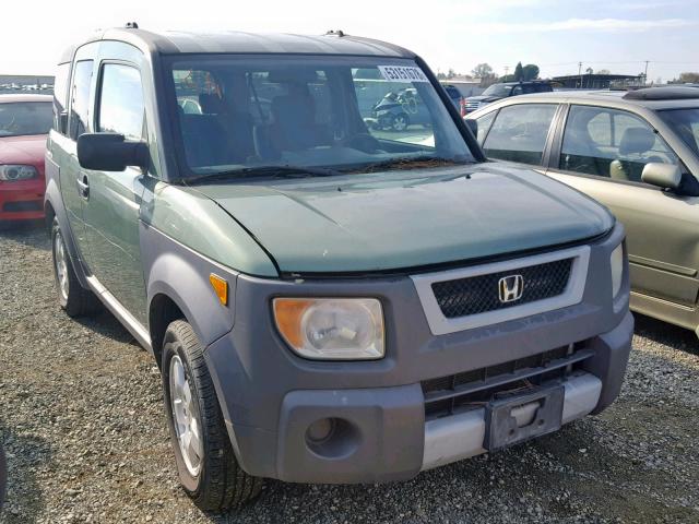 5J6YH27603L041730 - 2003 HONDA ELEMENT EX GREEN photo 1