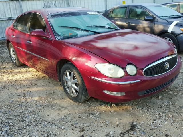 2G4WD582661214551 - 2006 BUICK LACROSSE C BURGUNDY photo 1