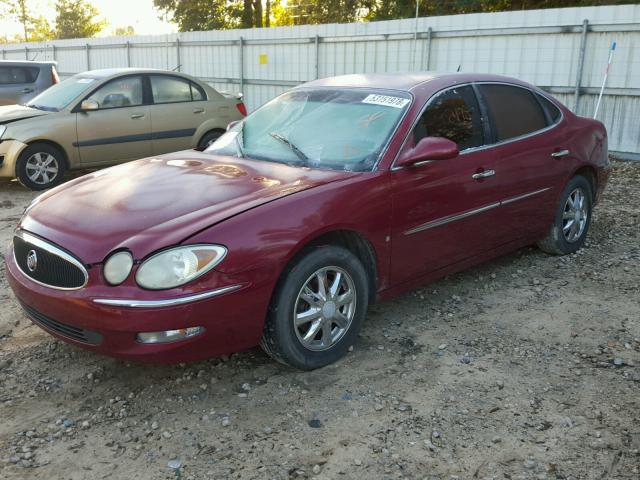 2G4WD582661214551 - 2006 BUICK LACROSSE C BURGUNDY photo 2