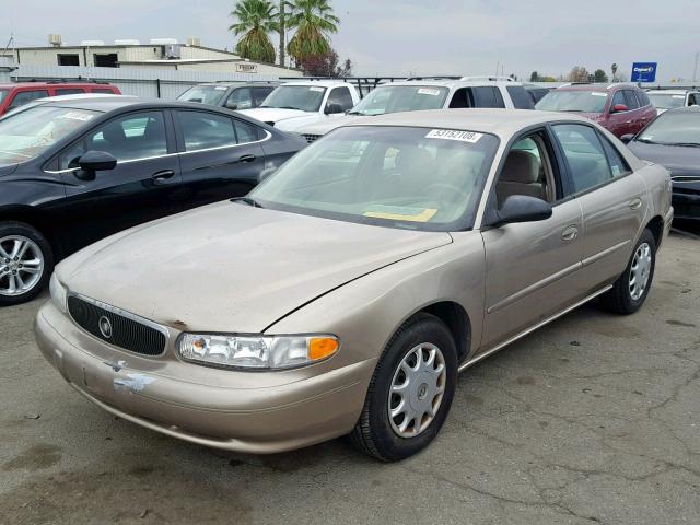 2G4WS52J131104217 - 2003 BUICK CENTURY CU BEIGE photo 2