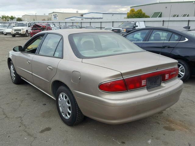 2G4WS52J131104217 - 2003 BUICK CENTURY CU BEIGE photo 3