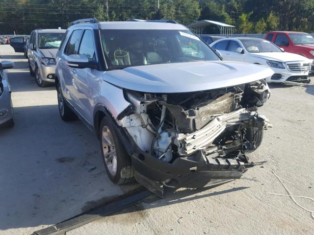 1FM5K7F89EGB28253 - 2014 FORD EXPLORER L SILVER photo 1