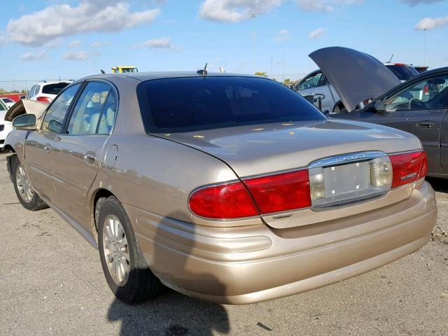 1G4HP52K25U177638 - 2005 BUICK LESABRE CU GOLD photo 3