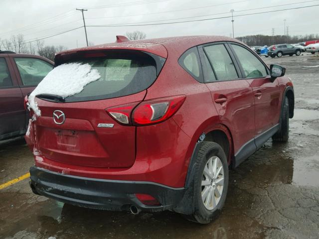 JM3KE2BE5D0104267 - 2013 MAZDA CX-5 SPORT BURGUNDY photo 4