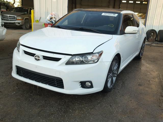 JTKJF5C7XB3002129 - 2011 TOYOTA SCION TC თეთრი ფოტო 2