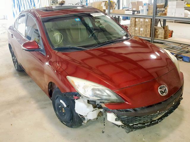 JM1BL1S52A1101843 - 2010 MAZDA 3 S MAROON photo 1