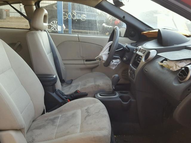 1G8AN12F35Z135497 - 2005 SATURN ION LEVEL RED photo 5