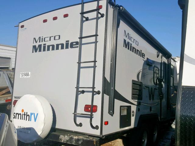 54CTM2J22K3042197 - 2019 WINNEBAGO MICRO MINI GRAY photo 2