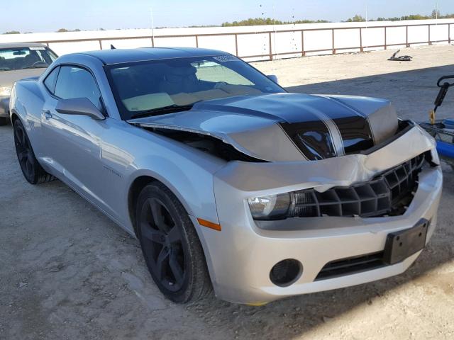 2G1FA1E31C9138598 - 2012 CHEVROLET CAMARO LS SILVER photo 1