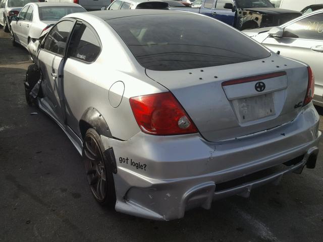 JTKDE177960115032 - 2006 TOYOTA SCION TC ვერცხლისფერი ფოტო 3