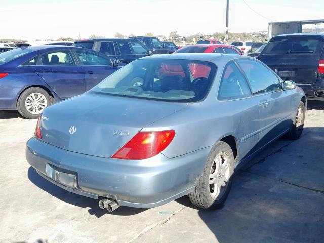 19UYA3254WL003759 - 1998 ACURA CL BLUE photo 4