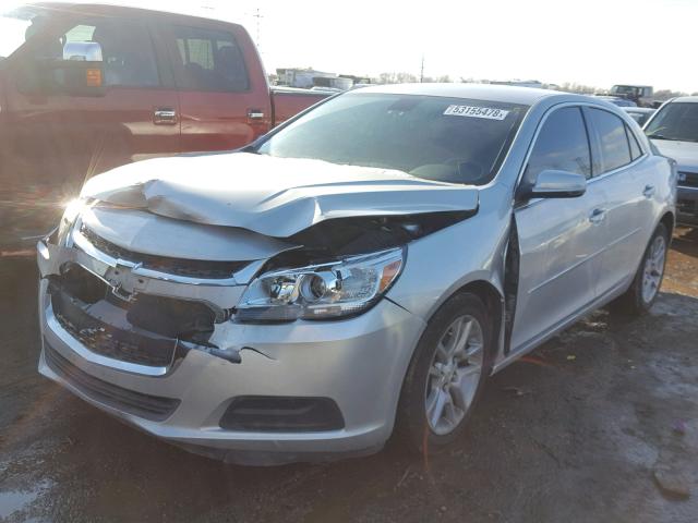1G11C5SL4FF194255 - 2015 CHEVROLET MALIBU 1LT 银色 照片 2