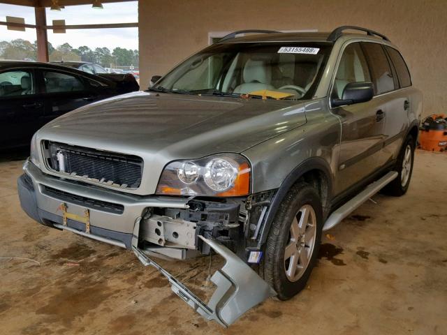 YV4CZ592961243892 - 2006 VOLVO XC90 GREEN photo 2