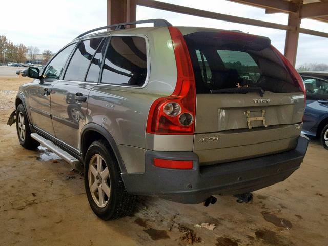 YV4CZ592961243892 - 2006 VOLVO XC90 GREEN photo 3