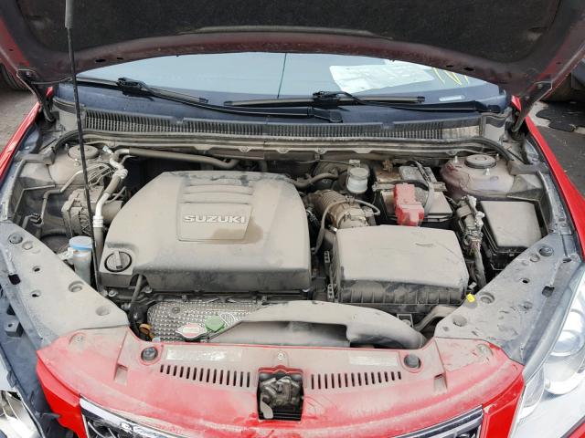 JS2RE9A8XB6110710 - 2011 SUZUKI KIZASHI SP RED photo 7