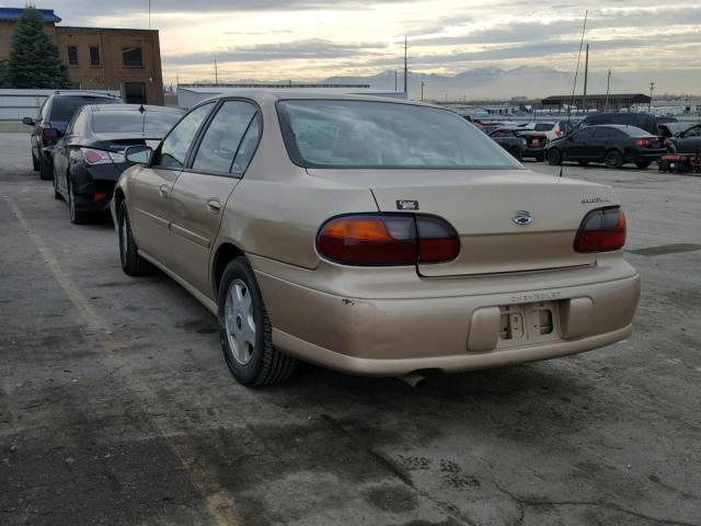 1G1NE52JX1M602885 - 2001 CHEVROLET MALIBU LS Qızıl foto 3